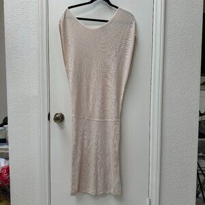 NWTs Banana Republic Asymmetrical Knit Slouchy Dress S